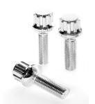 Radius Wheel Lug Bolts 17 / 19 Mm , Ball Seat Lug Bolts High Tensile Graded