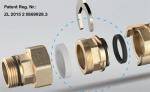1205 Mechanical & Magnetic Lockable Water Meter Valve Ball Type DN20 DN25 DN32 w