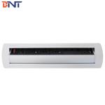 Black Matt Top Panel table hidden socket For Hotel Room