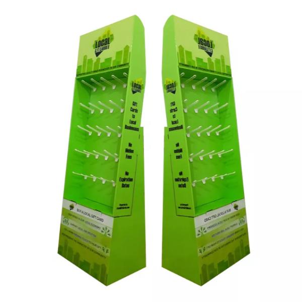 Customized Corrugated Display Stand , Cardboard Hat Display For Retail