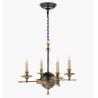 Buy cheap CHC 1448 Visual Comfort Small Leaf And Arrow Chandelier 14" Height Bronze / Antique-Burnished Brass / Bronze With Antique Brass from wholesalers