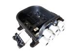 GFS-6X,fiber distribution box,splitter box,Max Capacity 12 cores,size 168*138*78