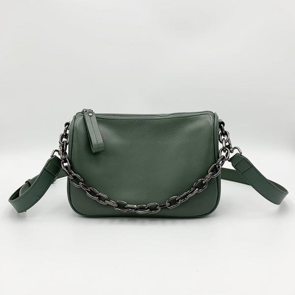 Buy cheap Women Cowhide Leather Shoulder Bag Handbags With Adjustable Strap from wholesalers