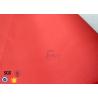 Buy cheap Acrylic Coated Fiberglass Fire Blanket Materials Red 0.45mm Welding Protection from wholesalers