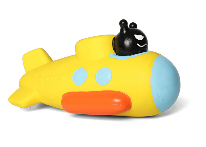 Nature Latex Squeaky Dog Toys Interactive Driving Car Plane Squeakers 17cmx13cmx10cm
