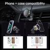 Buy cheap Ultra Small Magsafe Charger Car Mount Aluminium Alloy With RGB Light Display from wholesalers