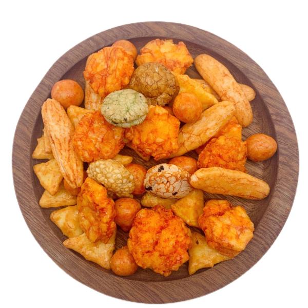 Buy cheap Gourmet Mixed Rice Crackers with Five Unique Flavors and Peanuts - Crunchy, All Natural Snack from wholesalers
