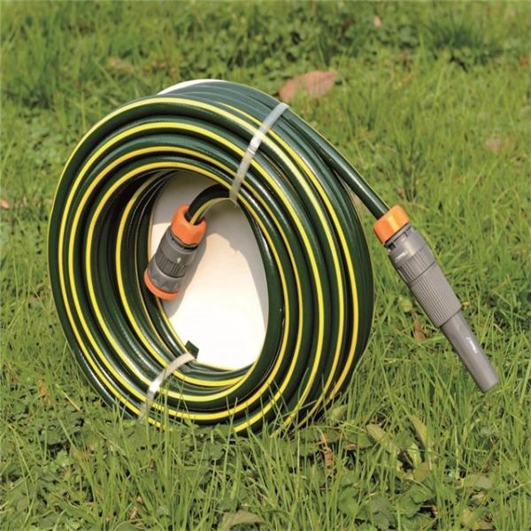 Buy cheap Industrial storage plastic PVC wire knitted red transparent flexible garden water dispenser hose from wholesalers