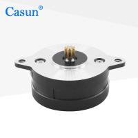 Buy cheap 36*15.5mm Nema 14 Stepper 0.3A Black 6.6V DC Step Motor product