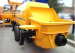 Various Colors Electric Concrete Pump , Small Portable Concrete Pump