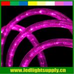 pink 12/24v led 1/2'' 2 wire outdoor christmas rope lights
