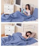 Multi Needle Straight Line Quilting Machine , 2.4 Meters Blanket Sewing Machine