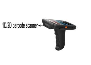 China BH52 Rugged Handheld Computer With Barcode Scanner And 5.0 Inch Display on sale
