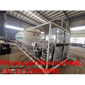 Buy cheap Factory sale best price 5tons mobile skid lpg gas station with double lpg gas product