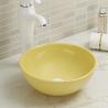 Buy cheap Heat Resistance Round Freestanding Sink Bathroom Long-Standing Use Wash Basin Table Top from wholesalers