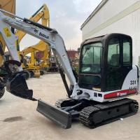 Buy cheap 3 Ton Second Hand Excavator Bobcat 331 Used Mini Excavator Diggers product
