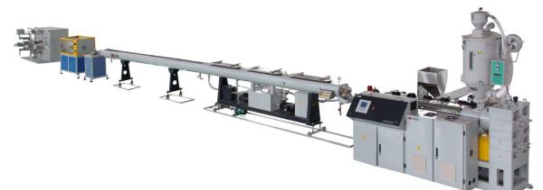 Buy cheap PE Sprinkler Irrigation Pipe Extrusion Machine , Farm Irrigation Drip Irrigation Pipe Making from wholesalers