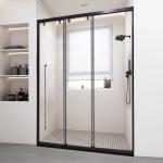 Stainless Steel Shower Glass Profile SUS304 Glass Shower Door Hardware