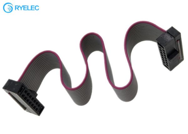 Buy cheap FC 2*7Pin 14P 1.27mm Pitch IDC Female Connector Flat Ribbon Cable With 2678 0.635mm from wholesalers