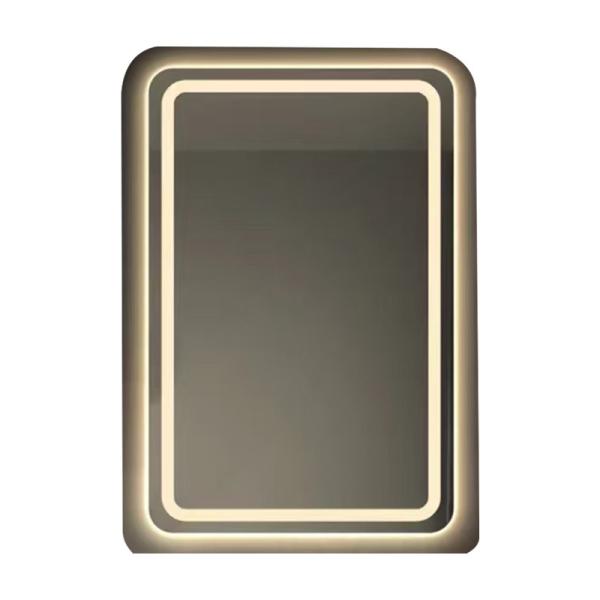 Buy cheap LED Lighting Tempered Glass Bathroom Mirror For Hotel Decorative Antique Style Silver Mirror from wholesalers