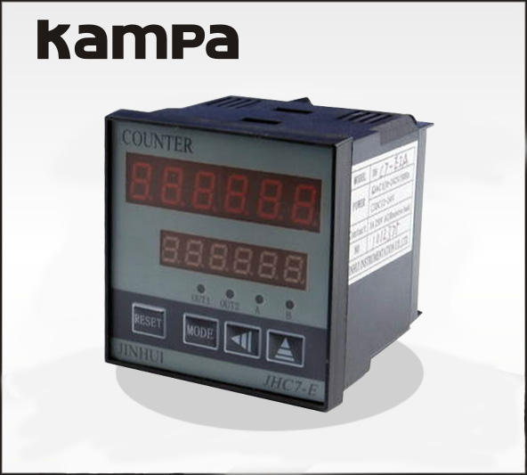 48x48mm 6 digit intelligent dual-circuit digital mechanical counter