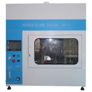 Buy cheap PLC Touch Screeen Flammability Tester Needle Flame Test Apparatus For Cable from wholesalers