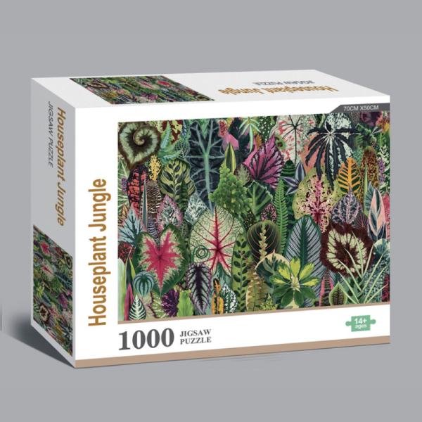 Buy cheap Custom Cardboard 1000pcs Fine Art Puzzle Family Jigsaw Puzzle Toys from wholesalers