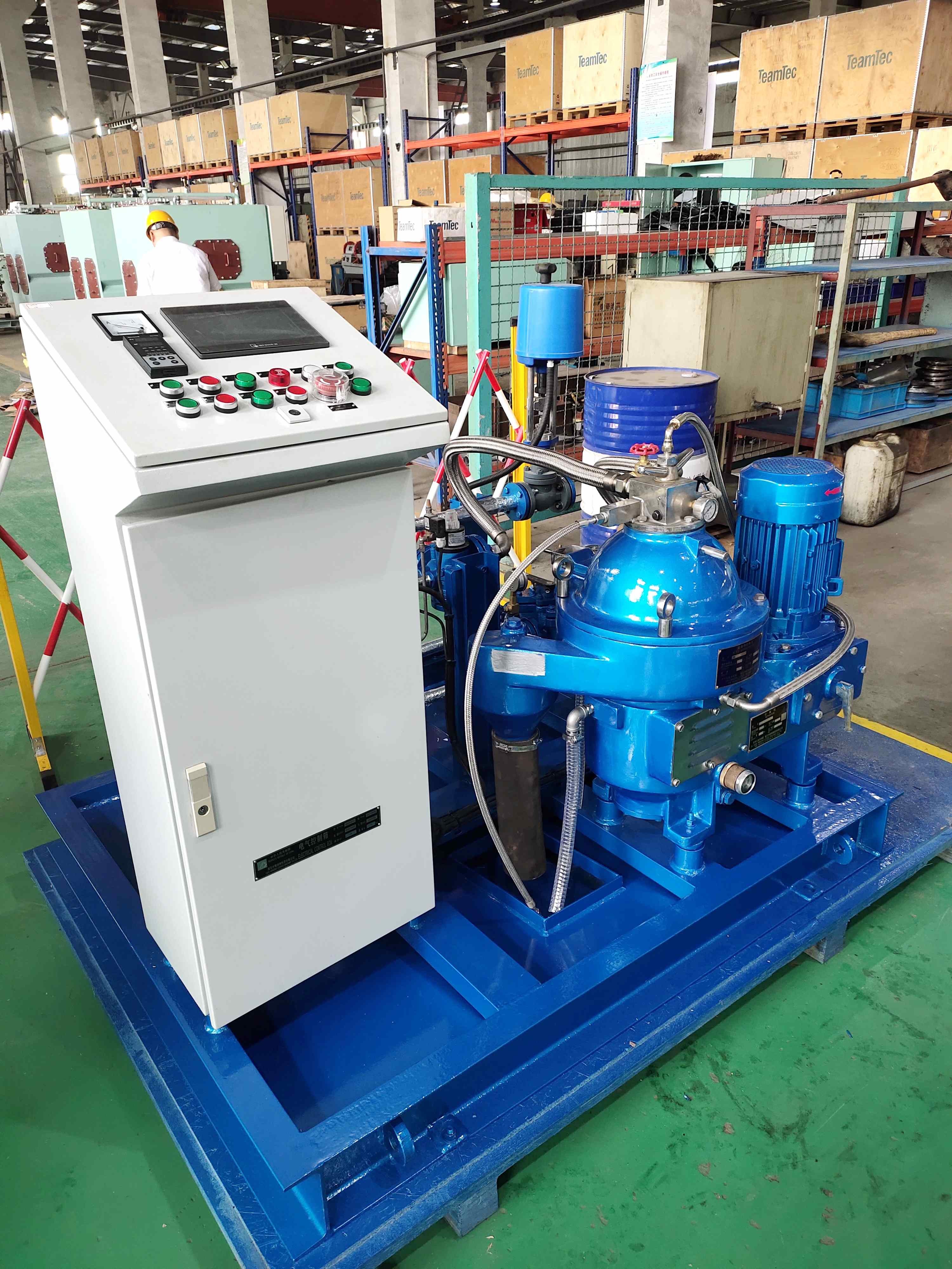 Disc Stack FO Separator Centrifuge For Waste Oil Separation Large Capacity