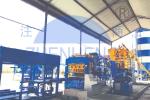 Automatic QT6-15 Concrete Hydraulic Block Making Machine 1150 - 1440 Pcs / H