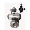 Buy cheap Dn15 - Dn600 Pneumatic Ball Valve Stainless Steel V Notch Ball Control Valve from wholesalers