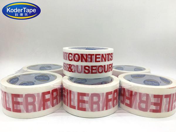 Buy cheap Bopp Print Pressue Sensitive 90N/100mm Packing Adhesive Tape from wholesalers