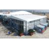 Buy cheap Fire Retardant Outdoor Exhibition Tents , Cinema Movie Tent Structure With Glass Walls And Inflatable Roof from wholesalers