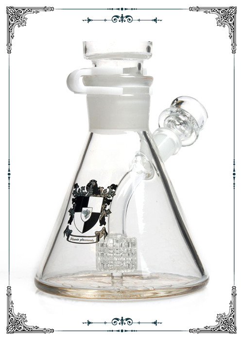 Freezable Coil Beaker Glass Water Pipe 8 Arm Pillar Insert Matrix Perc