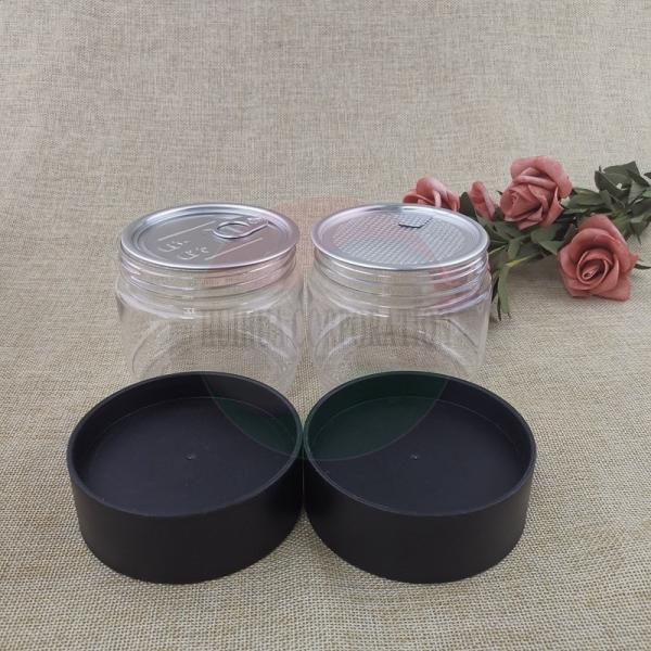 Buy cheap Food Grade Dried Food PET Packaging Jar EOE Screw Cap Stackable from wholesalers