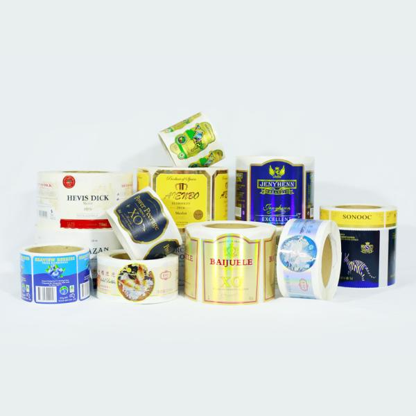 Buy cheap CMYK BOPP Wine Sticker Labels Custom Logo Stickers For Packaging from wholesalers