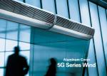 Aluminum Silver Overhead Door Commercial Air Curtains With Low Noise Air Door