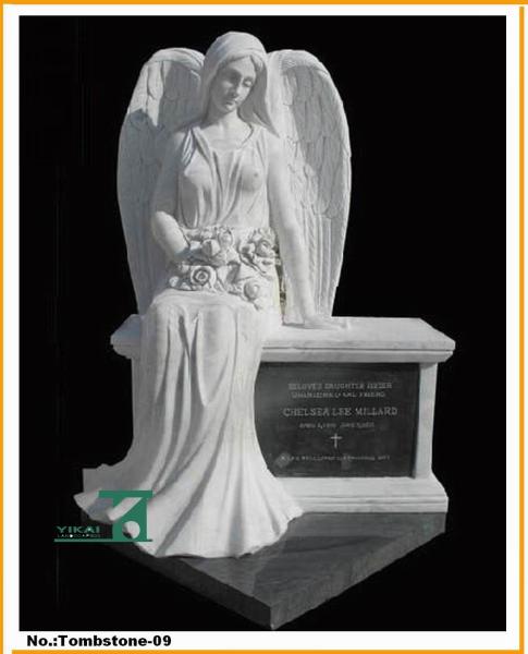 Buy cheap Stone Tombstone Granite Gravestone Monument Memorial from wholesalers