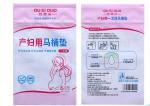 printed mini k bags for cosmetic puff automatic zipper bag