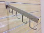 Buy cheap Metal slatwall faceout display hook with 5 hooks-h00003 from wholesalers