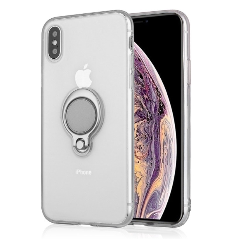 Color Clear Ring Magnetic Car Mount Holder Soft TPU Case Back Cover For Xiaomi Redmi NOTE6 Pro Redmi6/Redmi6A MI8SE S2