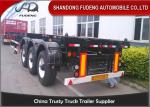 45ft Chassis Container Trailer Three Axles Skeletal Semi Trailer Truck First