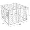 Buy cheap 5x5cm Decoration 4mm Galvanized Gabion Baskets 1x1x0.7m from wholesalers