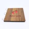 Buy cheap walnut wooden book cover from wholesalers