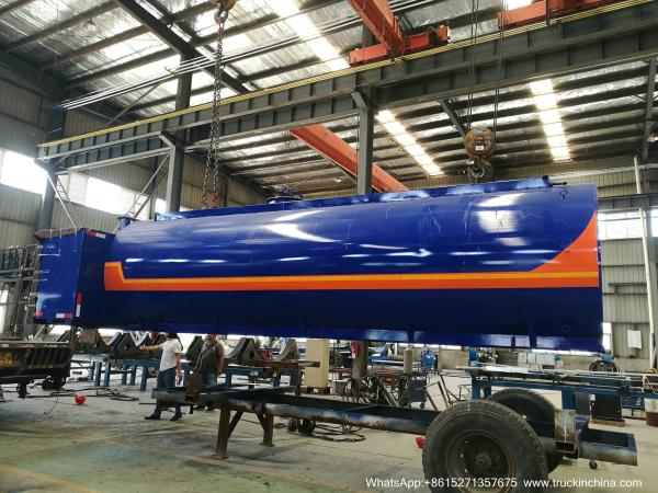 Buy cheap 9m3 Hot Asphalt Tank for Tanker Lorry Upper Body WITH BALTUR DIESEL OIL BURNER GEAR PUMP WhsApp:+8615271357675 from wholesalers