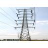 Buy cheap 10kv - 750kv Lattice Steel Towers , 5 - 100m Structural Steel Antenna Tower from wholesalers