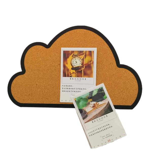 Buy cheap Home Bulletin Cloud Shaped Cork Board Sustainable High Density from wholesalers