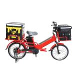 20 Inch Electric City Bike Step Through 48V 350W Dual Battery E Bike For Adults