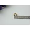 Buy cheap Leather bag hardware gunmetal color 150 mm zinc alloy handbag metal handle from wholesalers