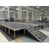 Buy cheap anti-slip tablet telescopic theatre portable aluminum adjustable mobile stage deck equipment from wholesalers