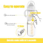 Breastmilk Feeding Outdoor Formula Mixing Baby Bottle PPSU 240ml Medium Flow